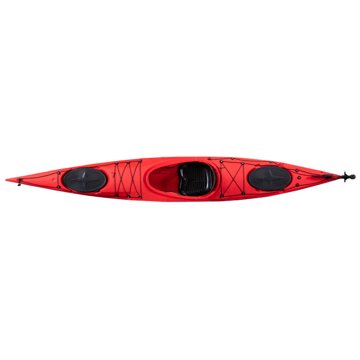 LLDPE single sit in ocean kayak plastic rotomolded used kayak fishing -  China Ningbo Kuer Group