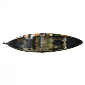 Hot selling fishing angler plastic kayak with paddle drive Big Dace Pro 10ft