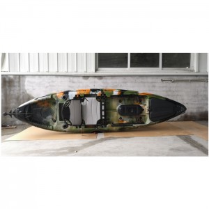 Kayak en plastique pour pêcheur à la ligne avec entraînement à pagaie Big Dace Pro 10ft