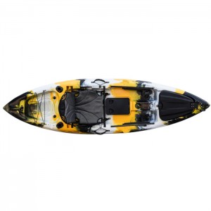 Kayak rotomolded Kayak di pesca in plastica per una persona