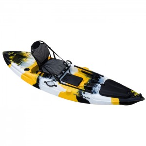 Rotomolded kayak Plastikozko Arrantza Kayak Pertsona bakarrerako