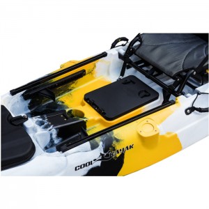 ទូកកាយ៉ាក់ Rotomolded Plastic Fishing Kayak សម្រាប់មនុស្សម្នាក់