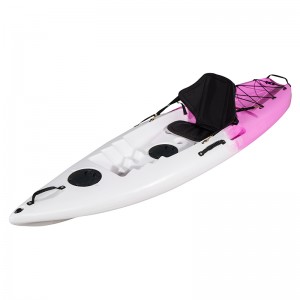ກະພິບ kayak ພາດສະຕິກດຽວ rowing ງ່າຍ