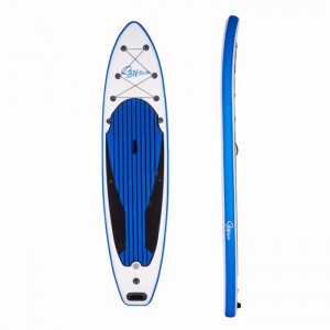 Inflatable surfing board stand up paddle board