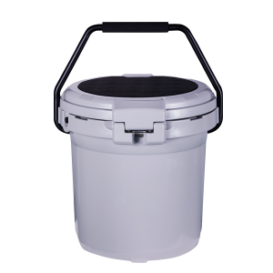 Bokosi lozizira lolimba la rotomolded PU ice bucket camping ice chest