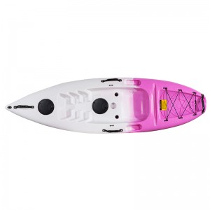 Flash single plastic kayak easy to rowing