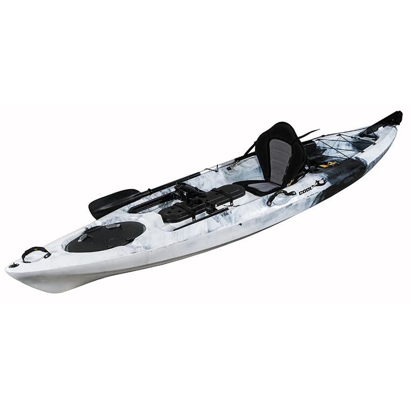 Manufactur standard Hot Sale Roto Mould Pe Kayak From Shanghai Yueqi - Dace Pro Angler 12ft – Kuer
