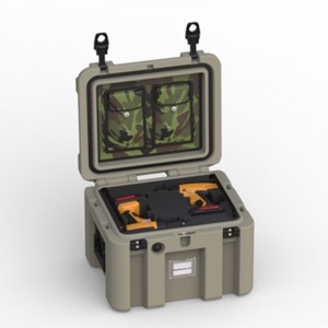 सैन्य उपकरण बक्स 80L प्लास्टिक उपकरण बक्स थोक निर्माता