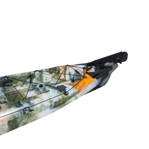 Kayak de pesca Dace Pro Angler de 14 pies con sistema de timón