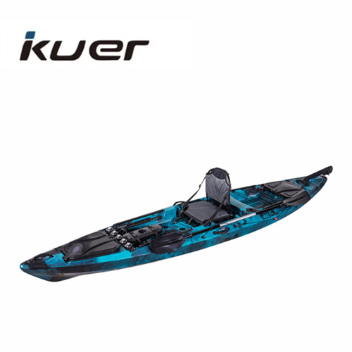 1 Person Ocean Fishing Angler plastic kayak LLDPE Rotomolded Sit