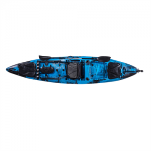 1 ຄົນ Ocean Fishing Angler Plastic kayak LLDPE Rotomolded Sit On Top Kayak