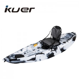 Kayak laut Malibu dengan papan dayung 1 orang perahu dayung kayak plastik
