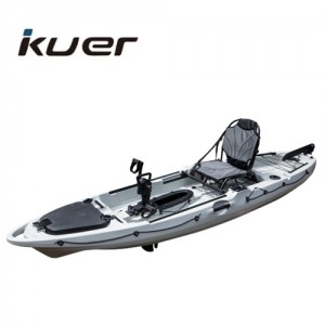 Nuovo kayak da pesca da 10 piedi con motore a pedali e elica