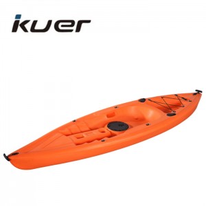 Kayak de pesca barato Kayak de plástico para una sola persona Siéntese en la parte superior Pesca en kayak