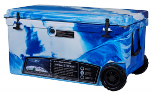 rotomold iceking cooler box camp cooler box picnic ice chest cooler na may mga gulong
