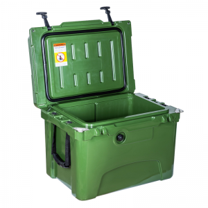 Тверда теплоізоляційна коробка для охолодження харчових продуктів для риболовлі. Жорстка термоформована коробка для охолодження