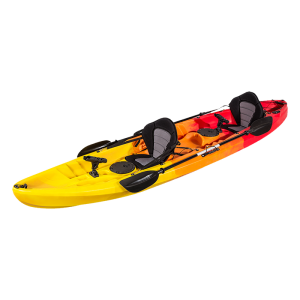 Cina Recreational Double Kayak pikeun diobral Rotomolded kayak