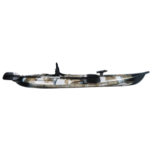 Glide 1+1 bot kayak plastik tempat duduk berkembar