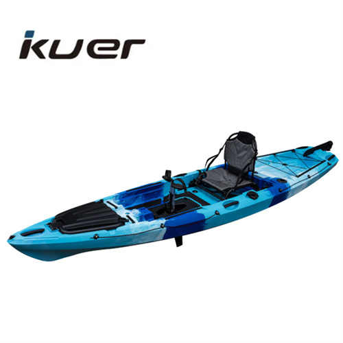 Flipper pedal big 12FT fishing single kayak for adults - China Ningbo Kuer  Group