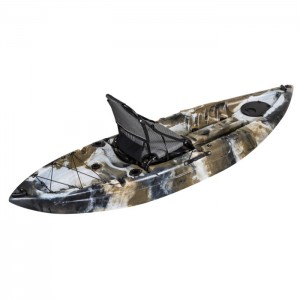 economico sit on top kayak di plastica prodotto in Cina sia per la pesca che per il kayak a pedali da diporto