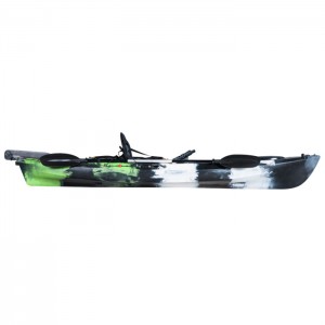 Mini dace Pro Angler 10ft see see vir visvang branderplankry met paddle plastiek roeibote