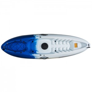 Mola kanoa merkea gainean eseri 1 pertsona Rotomolded plastikozko kayak arraun-ontzi txikia