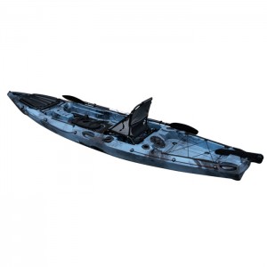 Հանրաճանաչ Rotomolded kayak Plastic Kayak ocean kayak ձկնորսական kayak ոտնակով քշել