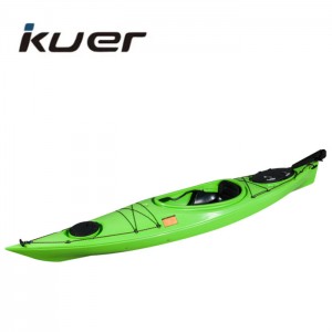 Rowing Boats sit in one person Cheap Plastic Single Ocean Sea Kayak