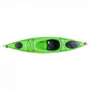 Mabhoti ekukwasva anogara mumunhu mumwe Cheap Plastic Single Ocean Sea Kayak