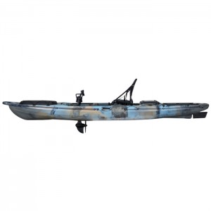 Καλύτερης ποιότητας Single Fishing Kayak κάθεται στην κορυφή του καγιάκ ψαρέματος με πεντάλ