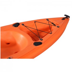 Kayakê Masîvaniya Erzan Single Person Kayak Plastic Sit On Top Kayak Fishing
