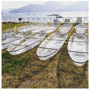 Forrón eladó Transparent PC evezős csónakok horgászkajak egy személy részére