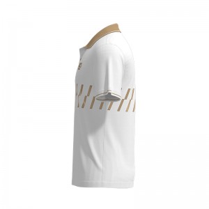 Men Golf Polo Shirt Logo Print Short Sleeve T Shirt