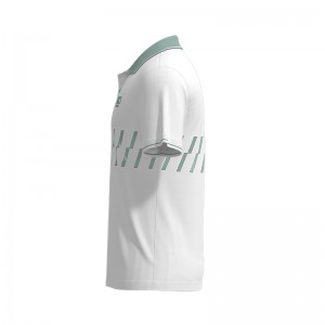 Men Golf Polo Shirt Logo Print Short Sleeve T Shirt