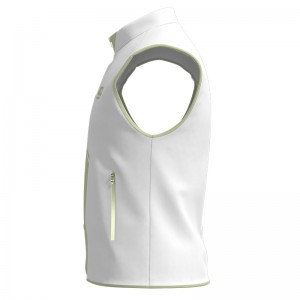 Men Stand Collar Full Zip Golf Vest