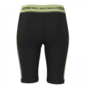 NKS AUSTRALIA Women High-Stretch Skinny Shorts Leggings Athletic Gym Yoga Pants