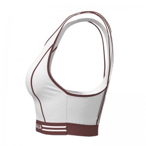 Women Yoga Sports Bra With NKS AUSTRALIA Logo Print