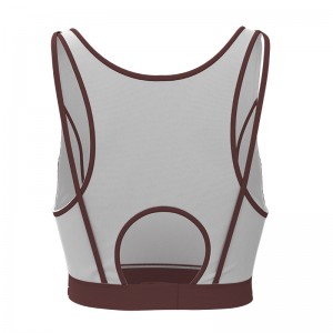 Women Yoga Sports Bra With NKS AUSTRALIA Logo Print