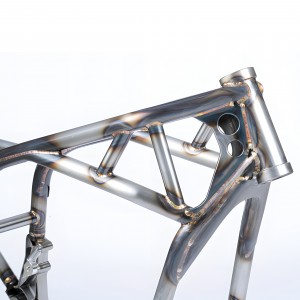 OEM مخصص قطع الصفائح المعدنية بالليزر وإطار دعم دراجة نارية ملحومة