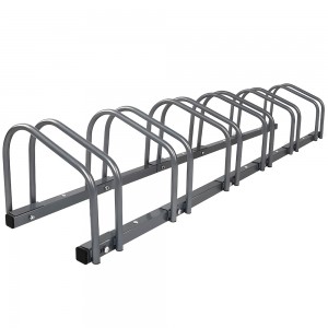 custom stainless steel tube laser cutting processing bicycle parking rack