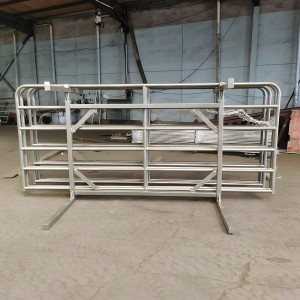 Customized Large Outdoor Rustproof Metal Livestock Iron Fence/3d metal cutting/3d metal design