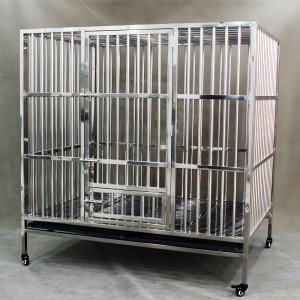 OEM Customized Dako nga Stainless Steel Dog Crate