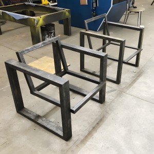OEM customized stainless steel bike rack welding fabrication