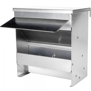 Can be customized with stainless steel galvanized sheet food troughs for outdoor farms