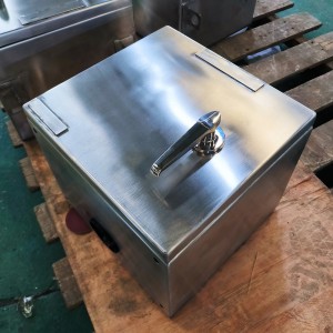 Custom Steel Safe Tòl Fabrication Lazè Koupe Soudi