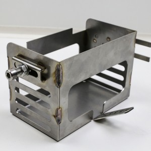 OEM custom bending ug welding sheet metal box fabrication