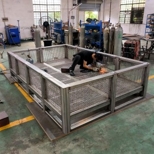 Услуге производње челика за тешку индустрију металних оквира по мери