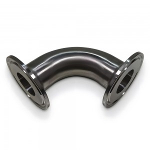 OEM custom metal pipe bending section stainless steel elbow parts