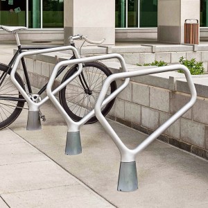 OEM सानुकूलित हाय-एंड मेटल सायकल पार्किंग रॅक फॅब्रिकेशन
