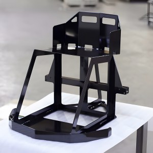 Fabricación de chapa metálica personalizada OEM marco de mesa de aceiro resistente